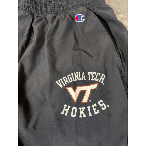 Champion Other - Champion Virginia Tech Hokies Mens XL Gray Athletic Track Pants VT Logo NCAA